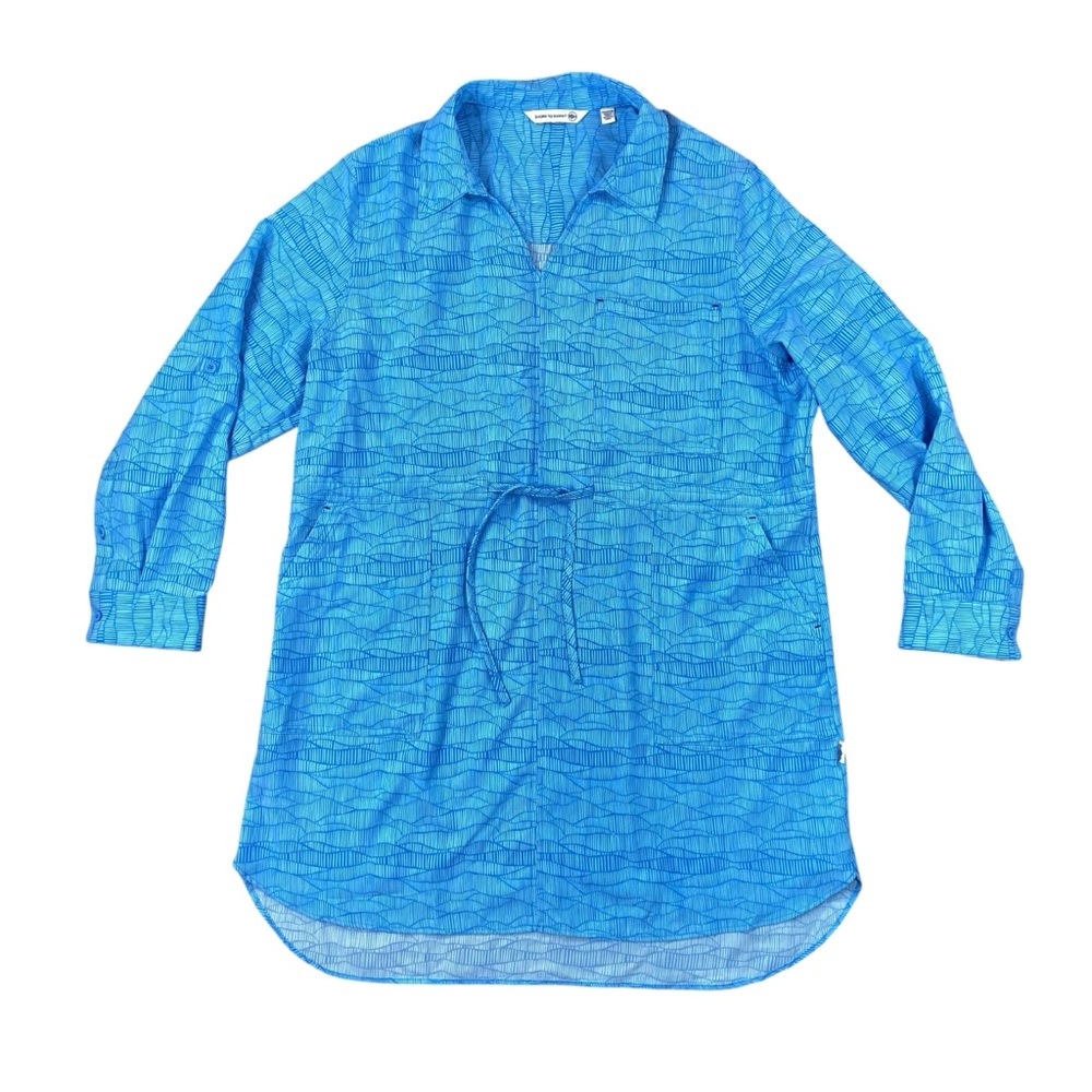 Woman’s Shore to Summit collared shirt dress size XXL